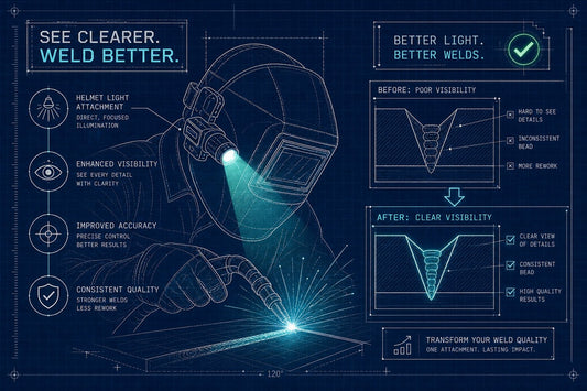How the Right Helmet Light Attachment Can Transform Your Weld Quality
