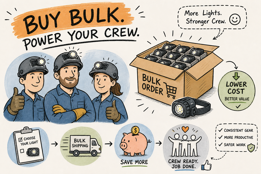 How to Buy Welding Helmet Lights in Bulk for Your Crew?