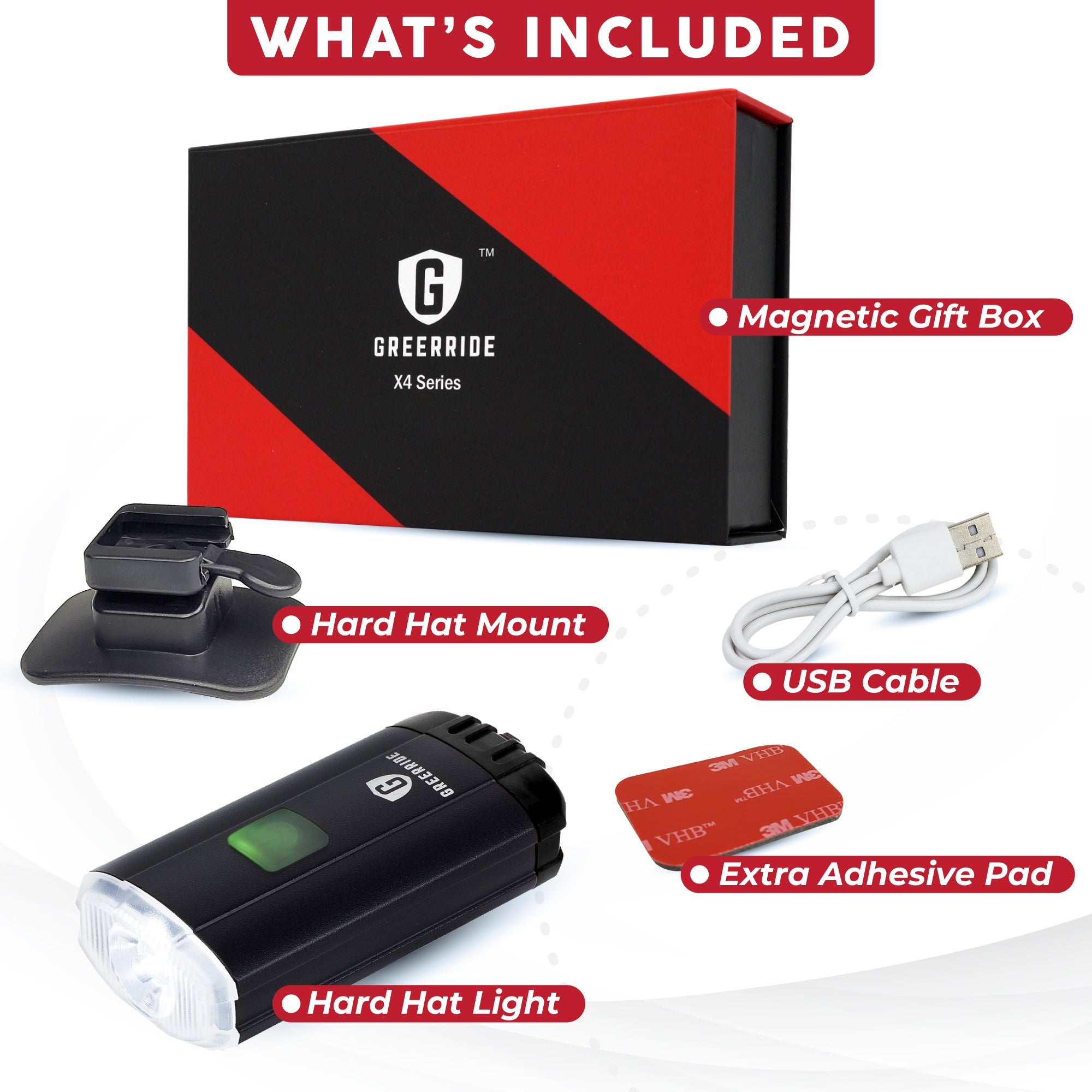 Greerride Welding Helmet Light